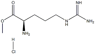 D-精氨酸甲酯二盐酸盐结构式