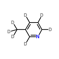 3-甲基吡啶-D7结构式