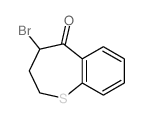 1-Benzothiepin-5(2H)-one,4-bromo-3,4-dihydro-结构式