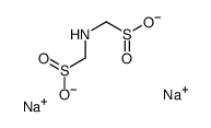 disodium iminodimethanesulphinate Structure