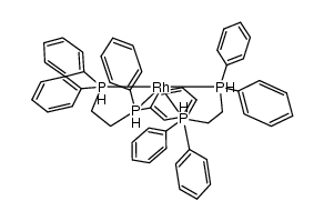 hydrido{1,2-bis-(diphenylphosphino)ethane}rhodium结构式