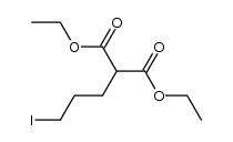 (3-iodo-propyl)-malonic acid diethyl ester结构式
