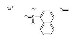 1-萘磺酸钠盐与甲醛的聚合物结构式