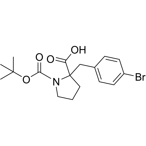 BOC--(4-BROMBENZYL)-DL-PRO-OH picture