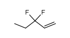 3,3-difluoro-pent-1-ene Structure
