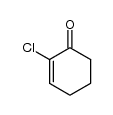 2-chlorocyclohex-2-en-1-one Structure