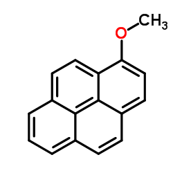 1-甲氧基芘结构式