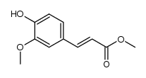 3-(4-hydroxy-3-methoxyphenyl)-prop-2-enoate结构式
