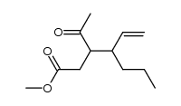 methyl 3-acetyl-4-vinylheptanoate Structure
