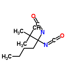 三甲基-1,6-二异氰酸基己烷结构式