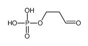 3-oxopropyl dihydrogen phosphate Structure