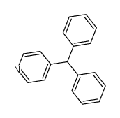 Pyridine,4-(diphenylmethyl)- Structure