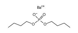 barium dibutyl phosphate Structure