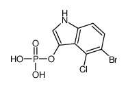 5-Bromo-4-chloro-3-indolyl-phosphate structure