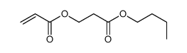 butyl 3-prop-2-enoyloxypropanoate结构式