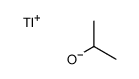 thallium(1+) propan-2-olate Structure