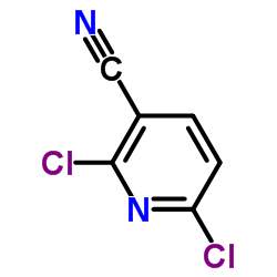 2,6-Dichloropyridine-3-carbonitrile Structure