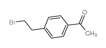 4-(2-溴乙基)苯乙酮结构式