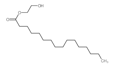 2-Hydroxyethyl palmitate structure