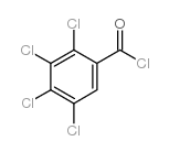 2,3,4,5-四氯苯甲酰氯结构式