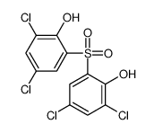 2,4-dichloro-6-(3,5-dichloro-2-hydroxyphenyl)sulfonylphenol Structure