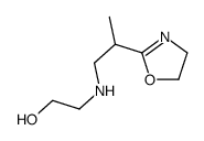 2-[2-(4,5-dihydro-1,3-oxazol-2-yl)propylamino]ethanol Structure