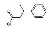 3-PHENYL-BUTYRYL CHLORIDE Structure