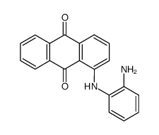 1-(2-amino-anilino)-anthraquinone Structure