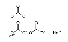 holmium(3+),tricarbonate Structure