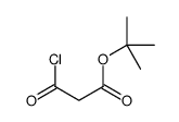 tert-butyl 3-chloro-3-oxopropanoate Structure