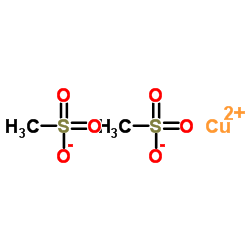 Copper(2+) methanesulfonate Structure