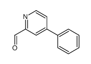 4-Phenylpyridine-2-carboxaldehyde Structure