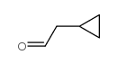 2-cyclopropylacetaldehyde Structure