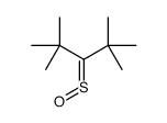 2,2,4,4-tetramethyl-3-sulfinylpentane Structure