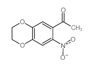 Ethanone, 1-(2,3-dihydro-7-nitro-1,4-benzodioxin-6-yl)- (en)结构式
