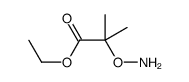 ethyl 2-aminooxy-2-methylpropanoate结构式