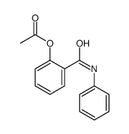 [2-(phenylcarbamoyl)phenyl] acetate结构式