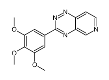 3-(3,4,5-trimethoxyphenyl)pyrido[3,4-e][1,2,4]triazine Structure