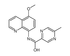 Pyrazinecarboxamide, N-(5-methoxy-8-quinolinyl)-5-methyl- (9CI) picture