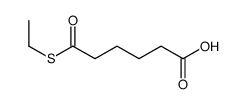 6-ethylsulfanyl-6-oxohexanoic acid Structure