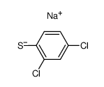 2,4-dichloro-benzenethiol; sodium salt结构式