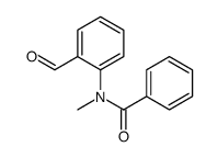 N-(2-formylphenyl)-N-methylbenzamide结构式