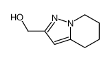 (4,5,6,7-四氢吡唑并[1,5-a]吡啶-2-基)甲醇结构式