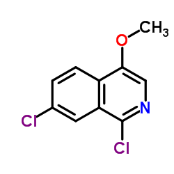 1,7-dichloro-4-methoxyisoquinoline Structure
