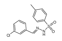 3-chlorobenzaldehyde p-toluenesulfonylhydrazone Structure