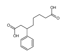 3-phenyloctanedioic acid结构式