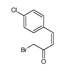1-bromo-4-(4-chlorophenyl)but-3-en-2-one Structure