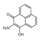 2-amino-3-hydroxyphenalen-1-one Structure