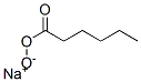 Hexaneperoxoic acid sodium salt structure