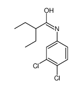 N-(3,4-dichlorophenyl)-2-ethylbutanamide Structure